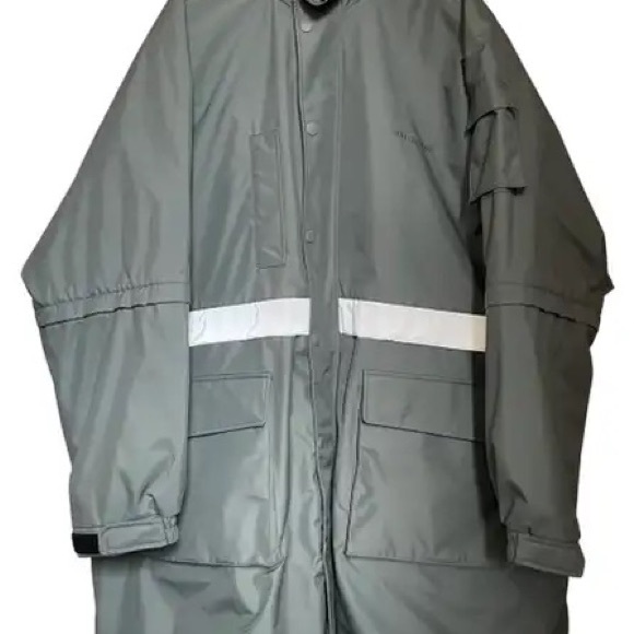 balenciaga reflective jacket